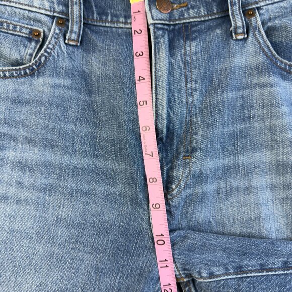 J.Crew Flex Men’s Straight Leg Jeans W36 L30 Blue Classic Fit Stretch Denim Pant - Picture 9 of 13